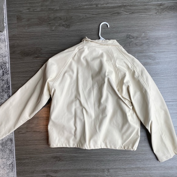 Oak + Fort Pull Over *Pleather* Jacket - Picture 2 of 2